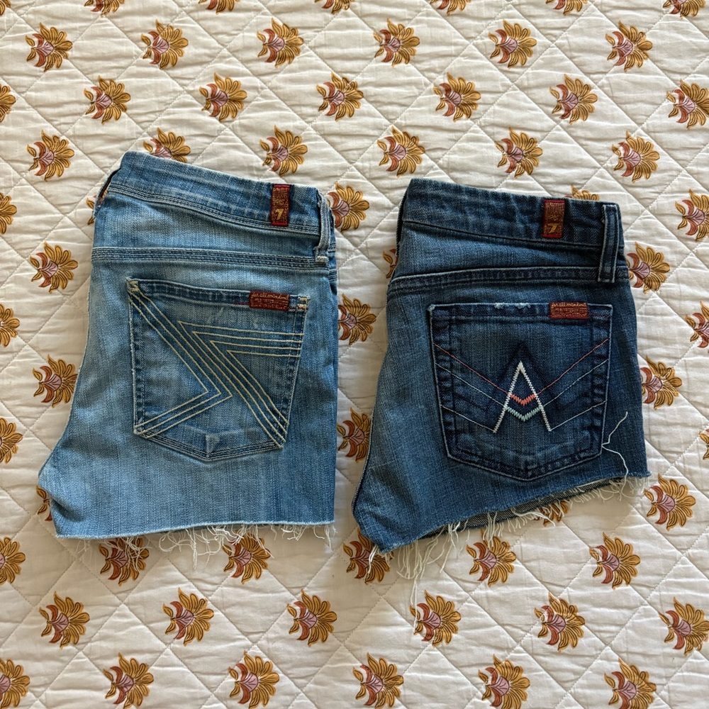 7 For All Mankind shorts